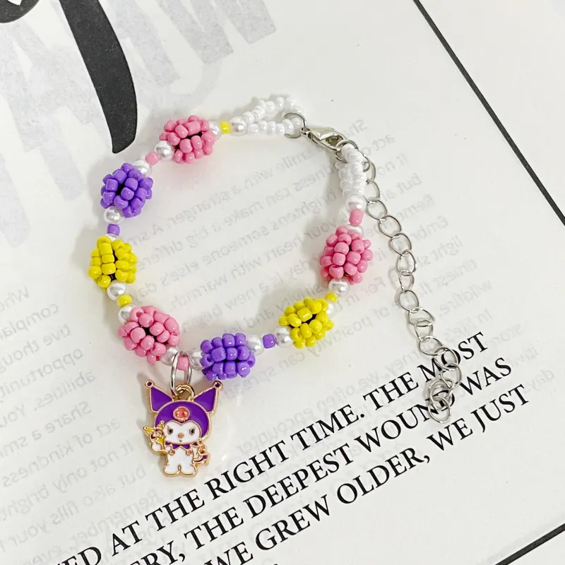 Sanrio Kulomi Acrylic Bracelets Women's Shopping Bag-4