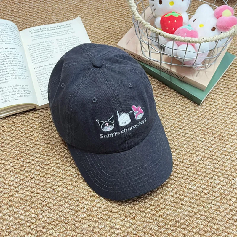 Hello Kitty Cotton Baseball Caps Women's-1