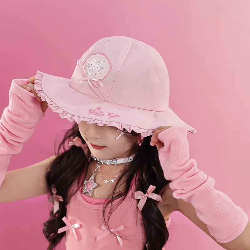Sanrio Hello Kitty Polyester Bucket Hats Kids'-4
