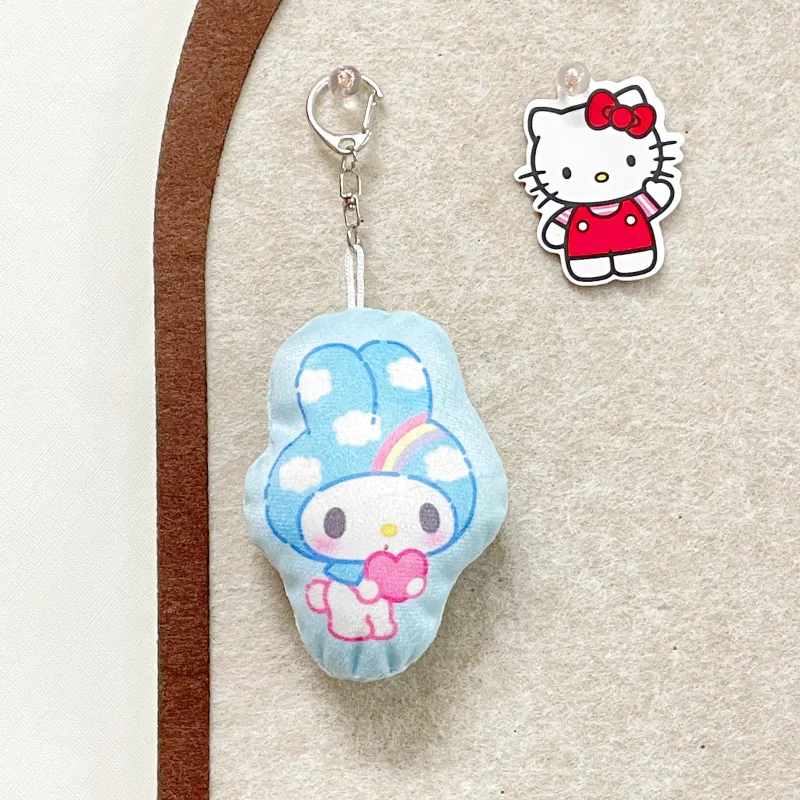 Hello Kitty Sanrio Series Polyester Keychains Women's-2