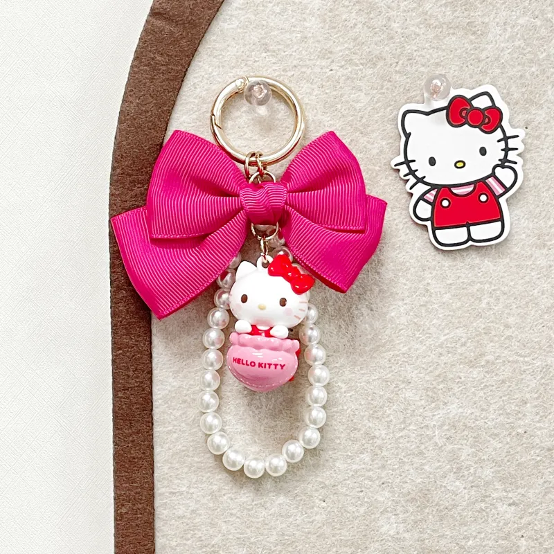 Hello Kitty Sanrio Series Resin Keychains Unisex-2