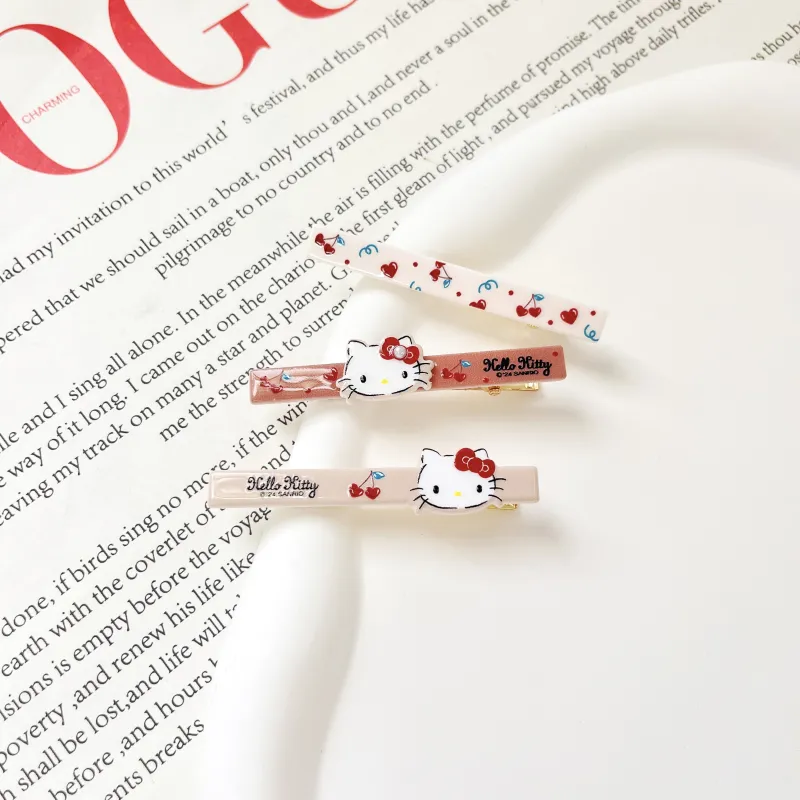 Sanrio Acrylic Hair Clips Women's-2