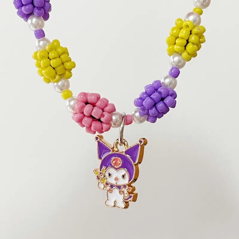 Sanrio Kulomi Acrylic Bracelets Women's Shopping Bag-2