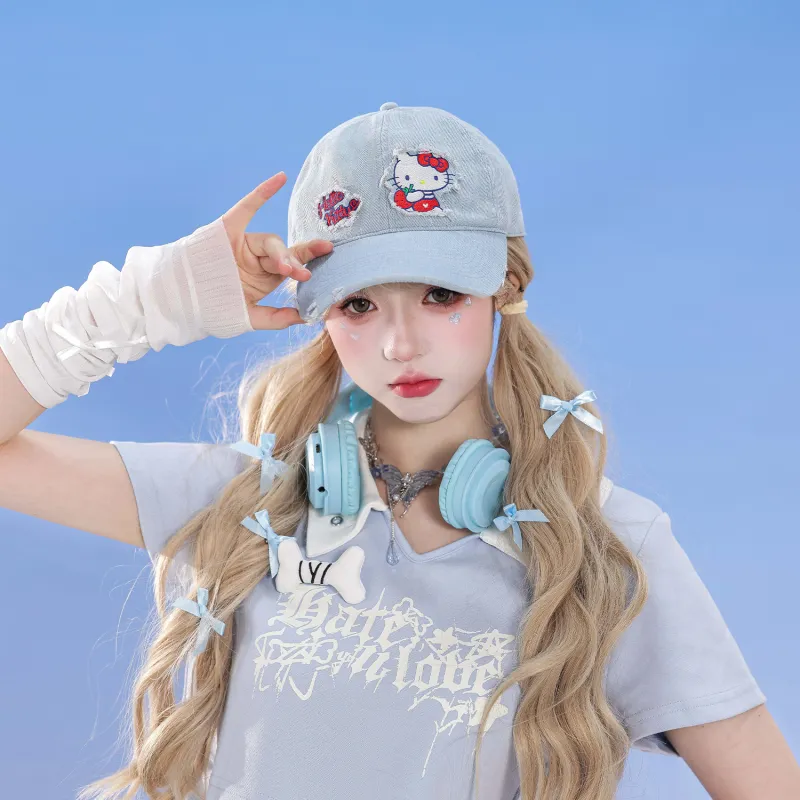 Sanrio Polyester Baseball Caps Unisex-6