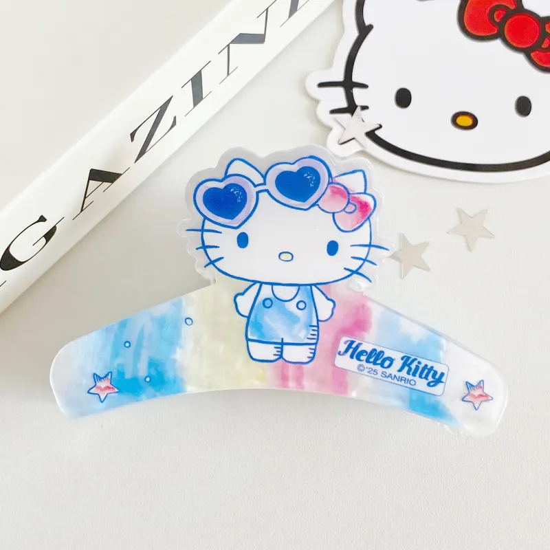 Sanrio Hello Kitty Acrylic Hair Clips Women's-4