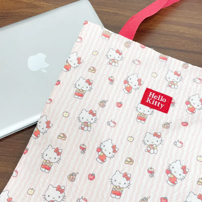 Sanrio Hello Kitty Polyester Shoulder Bag Women's Red-4