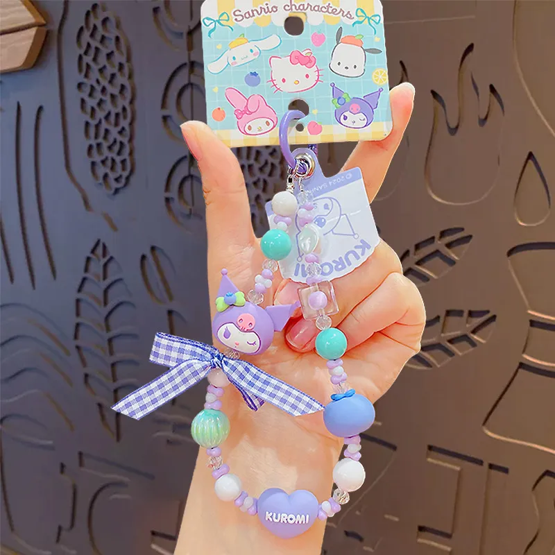 Hello Kitty Sanrio Series PVC Keychains Unisex-2