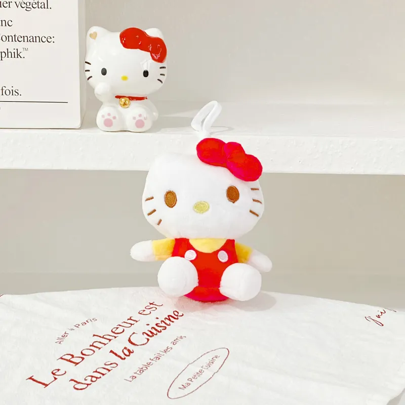 Hello Kitty Sanrio Series Polyester Keychains Women's-1