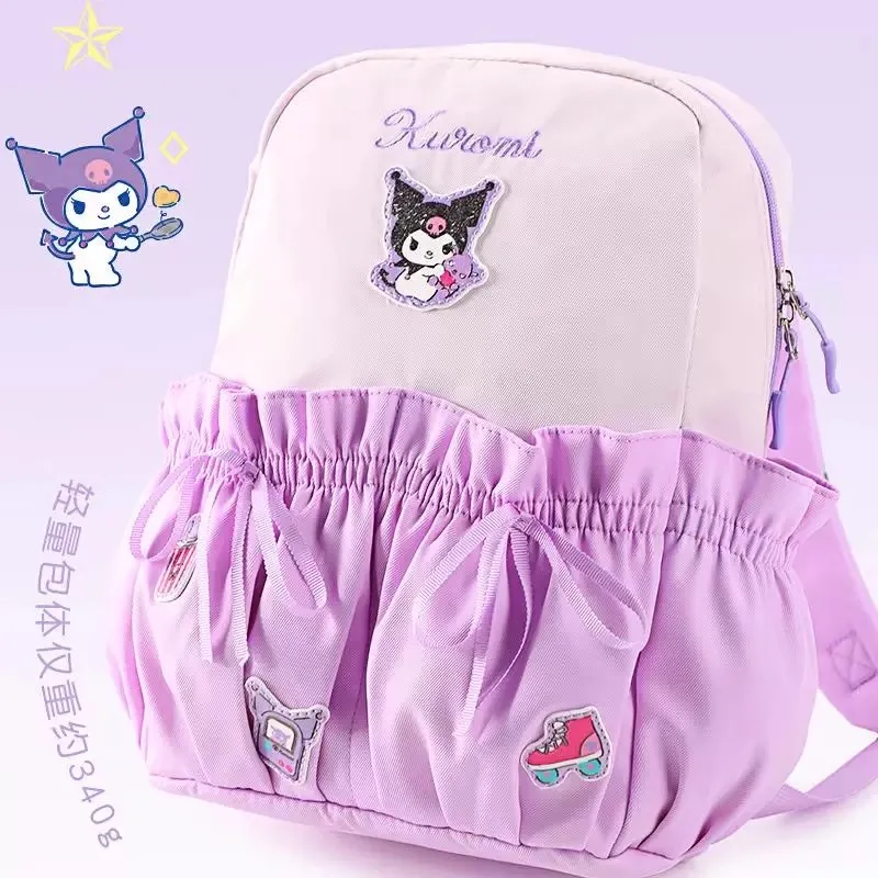 Hello Kitty Polyester Backpack Women's Purple-1