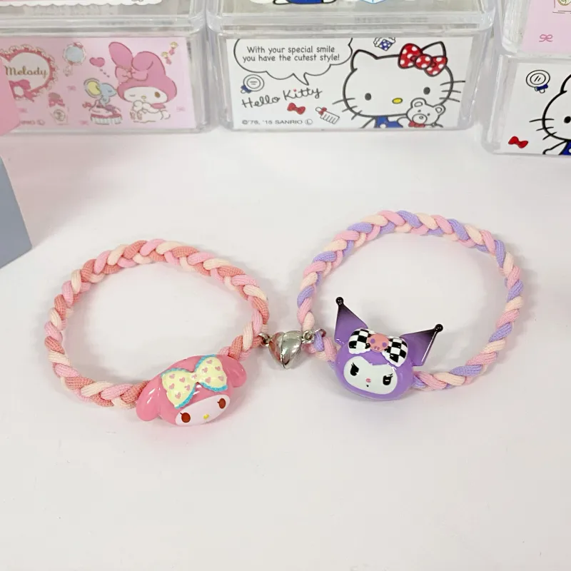 Sanrio My Melody Kuromi Acrylic Bracelets Unisex-3