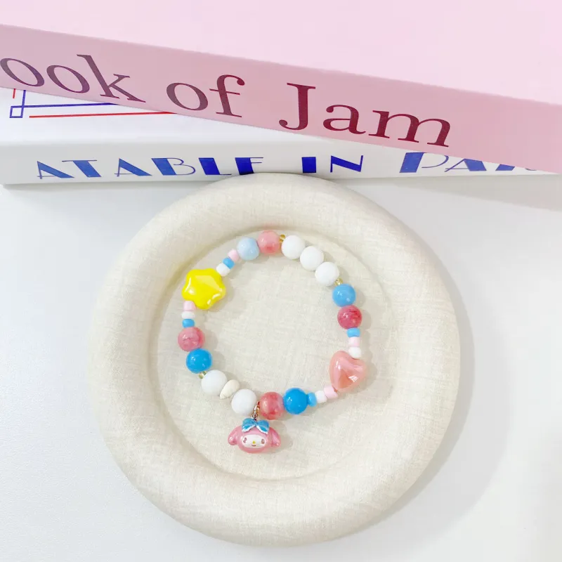 Sanrio Melodi Acrylic Bracelets Women's-2