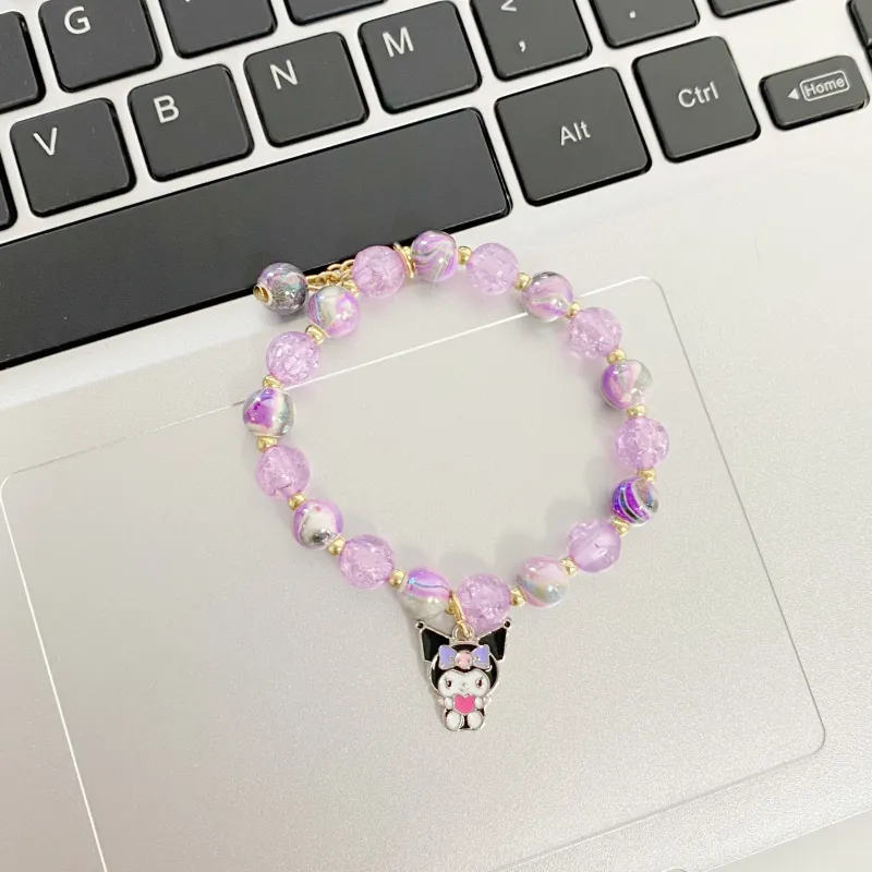 Sanrio Kulomi Acrylic Bracelets Women's-6