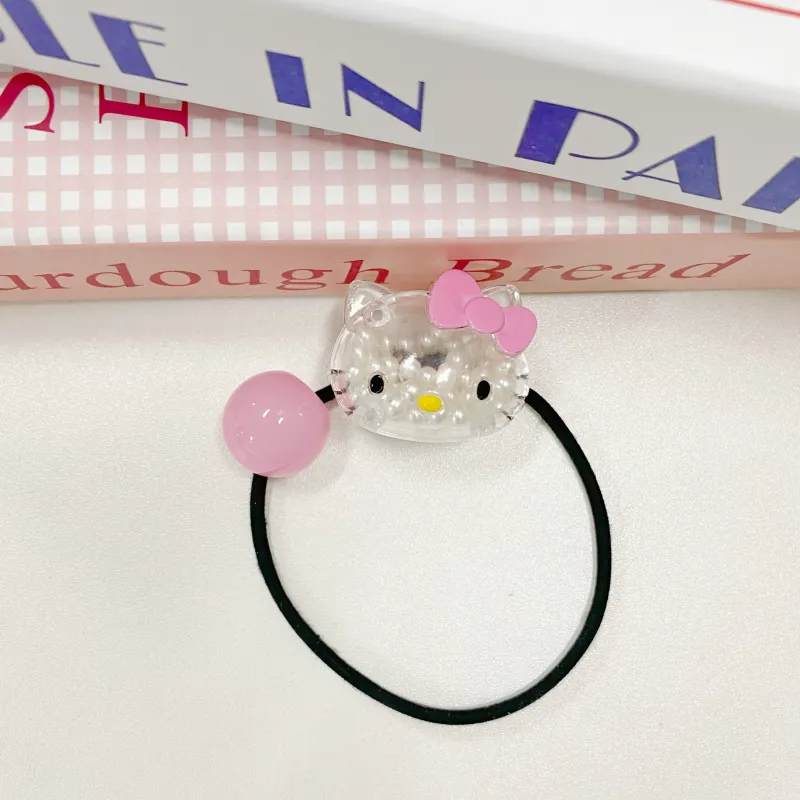 Hello Kitty Acrylic Hair Tie Women's-3