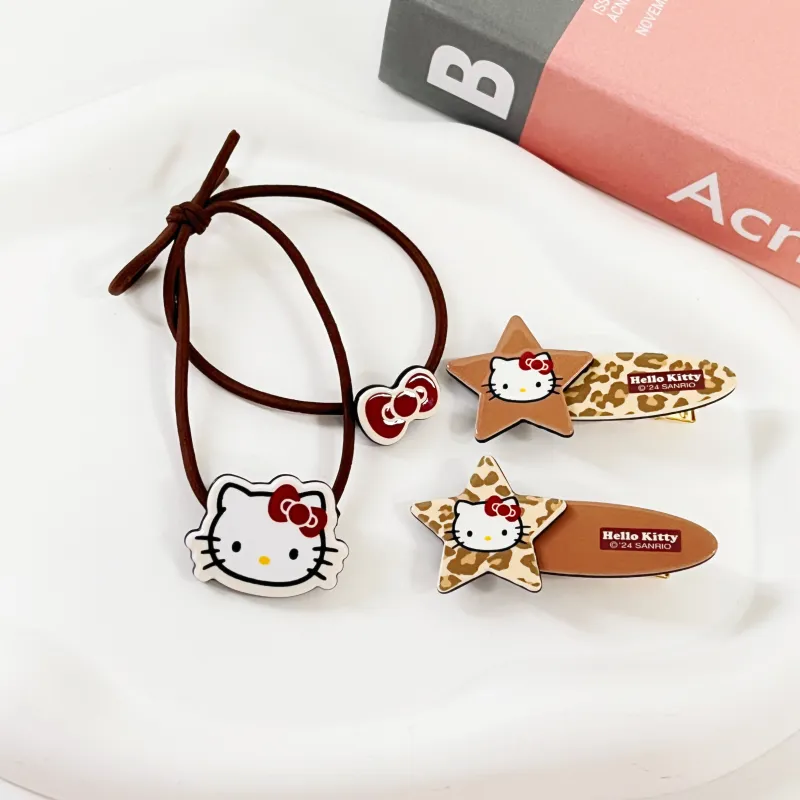 Sanrio Hello Kitty Acrylic Hair Tie Women's-2
