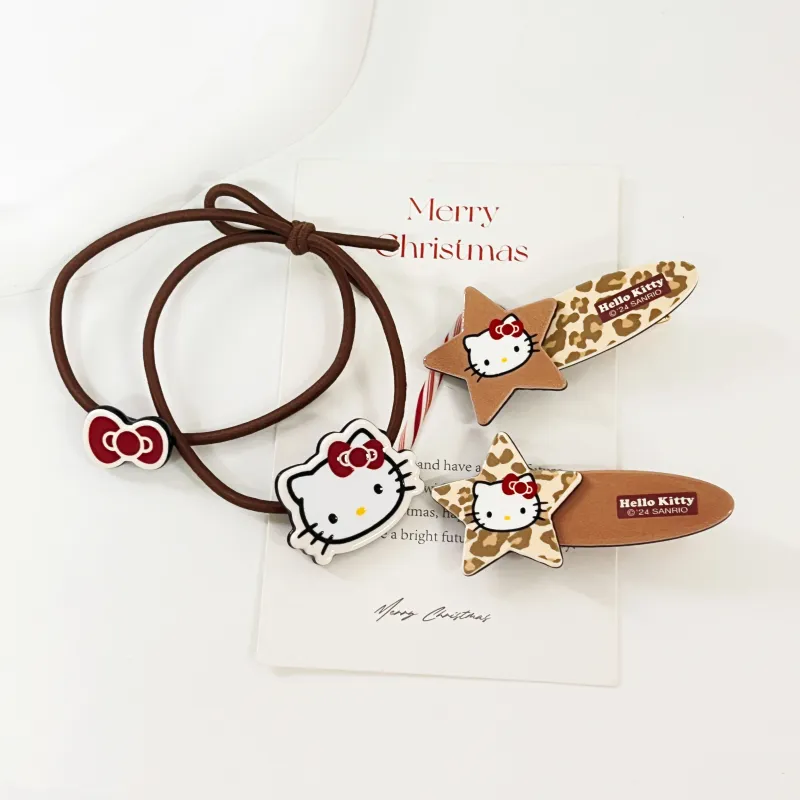 Sanrio Hello Kitty Acrylic Hair Tie Women's-3