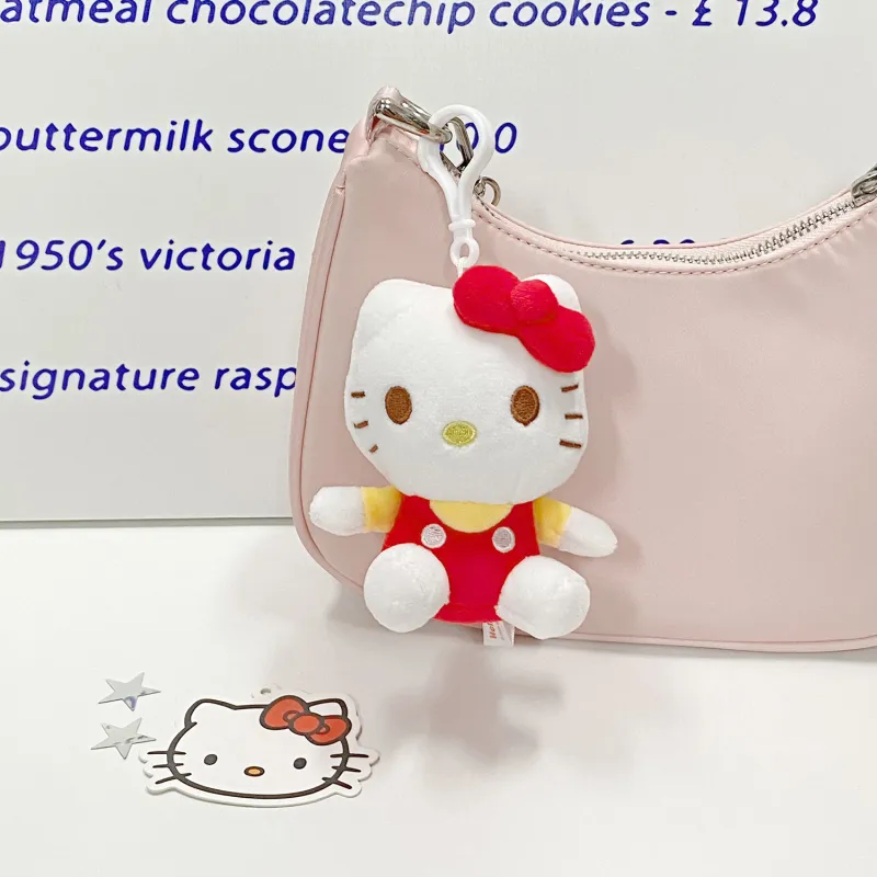 Hello Kitty Sanrio Series Polyester Keychains Women's-4
