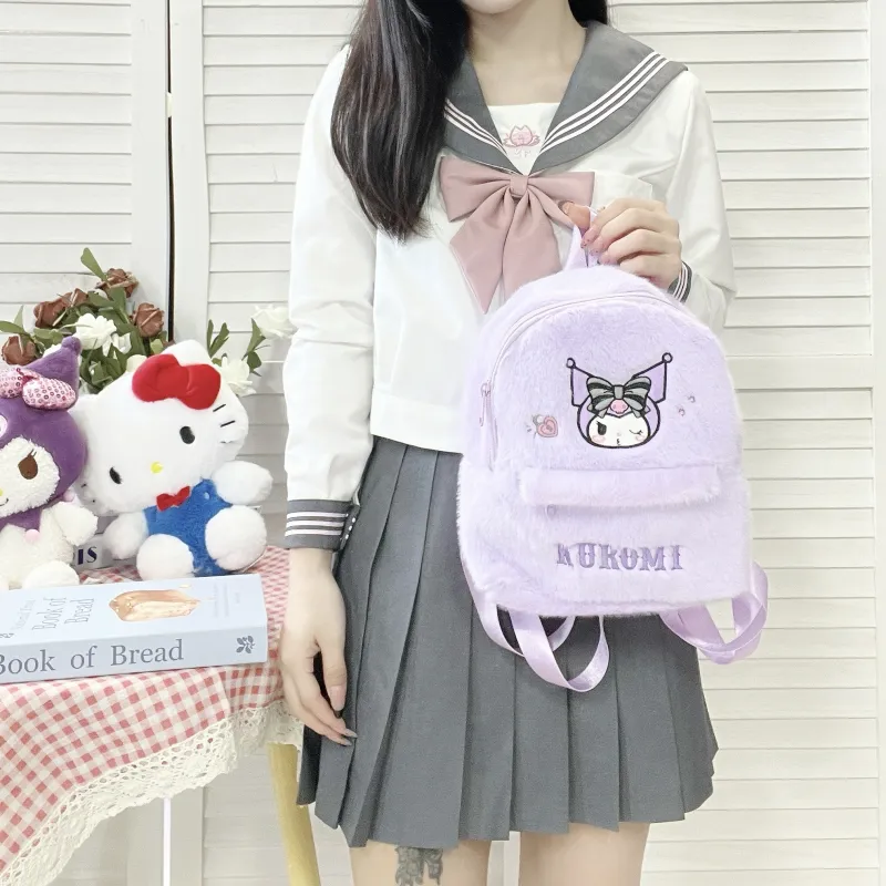 Sanrio Hello Kitty Polyester Backpack Regular Women's Pink-5