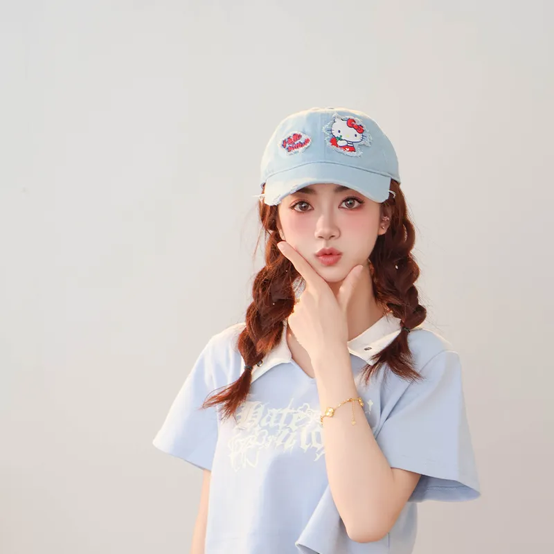 Sanrio Polyester Baseball Caps Unisex-4