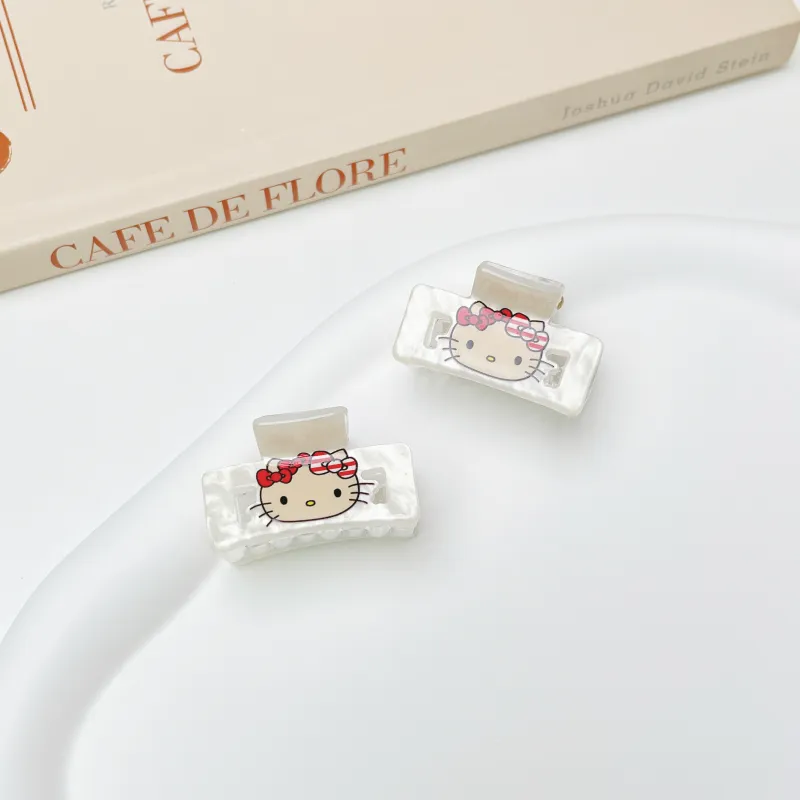 Sanrio Hello Kitty Hair Clips Women's-1