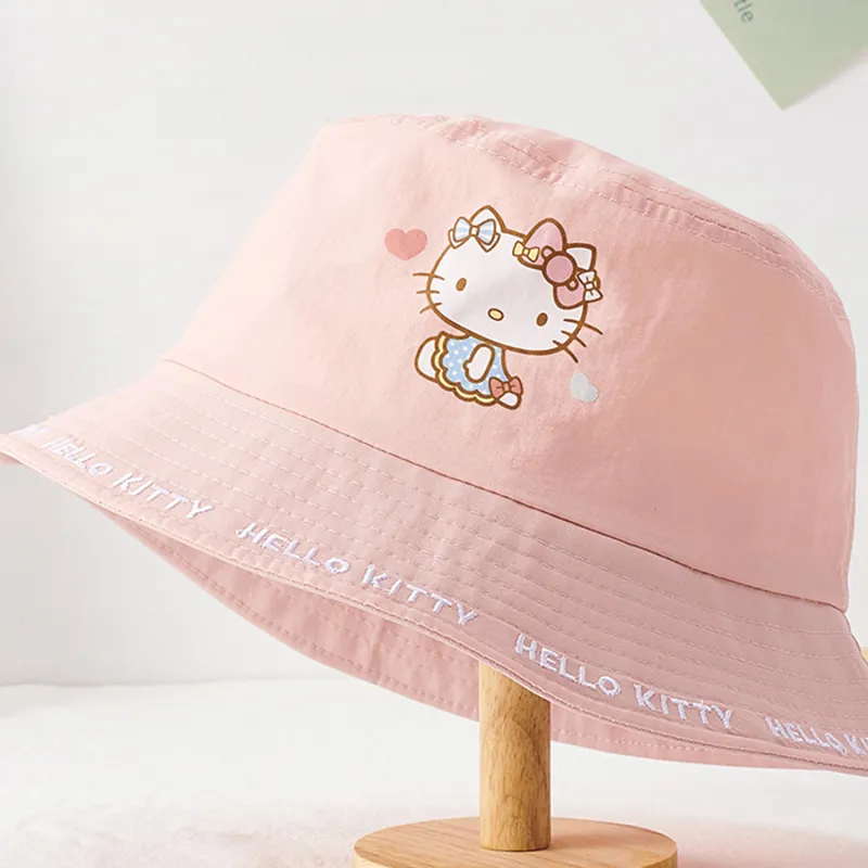 Hello Kitty x Sanrio Polyamide Bucket Hats Women's-4