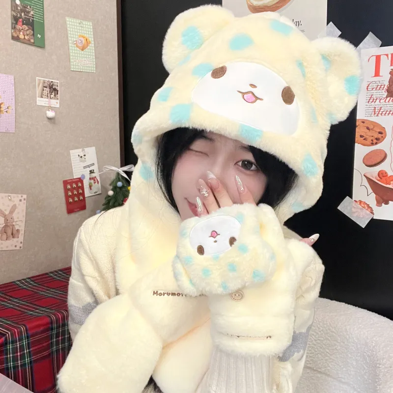 Sanrio Polyester Hoods & Plush Hats Unisex-1