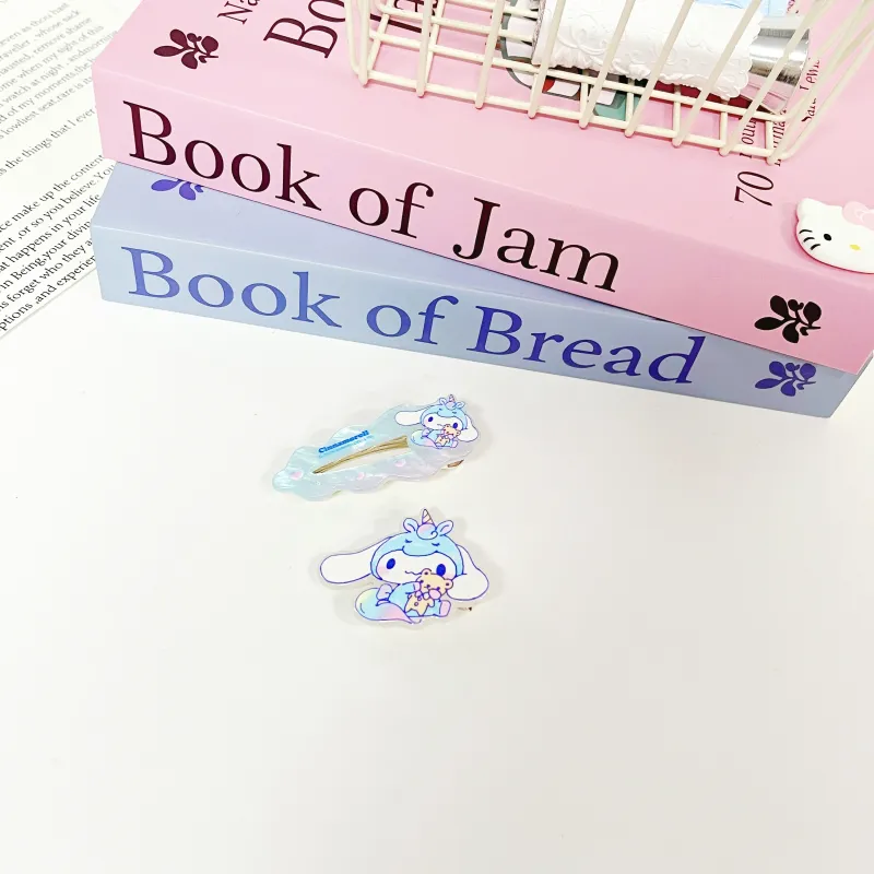 Sanrio Yugui Dog Acrylic Hair Clips Women's-2
