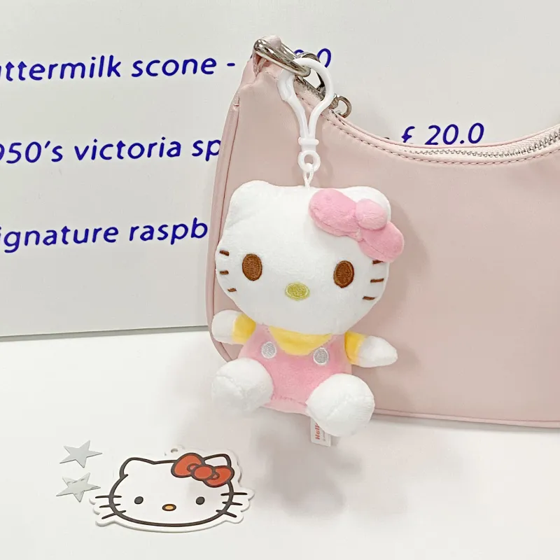 Hello Kitty Sanrio Series Polyester Keychains Women's-3