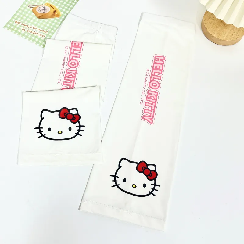 Sanrio Hello Kitty Polyester Sun Protection Sleeves Unisex-4