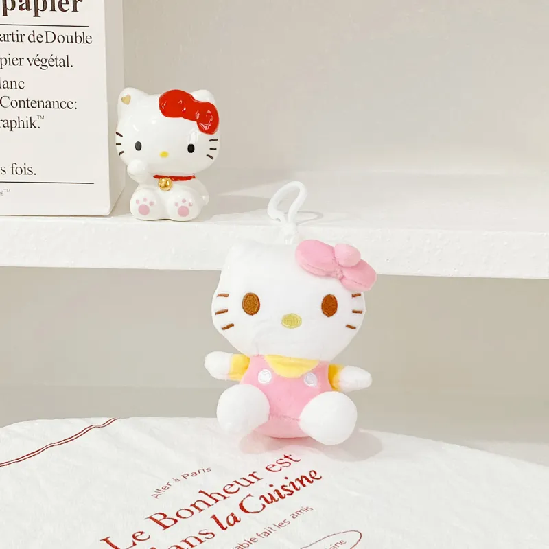 Hello Kitty Sanrio Series Polyester Keychains Women's-4