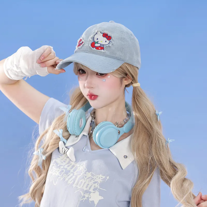 Sanrio Polyester Baseball Caps Unisex-3