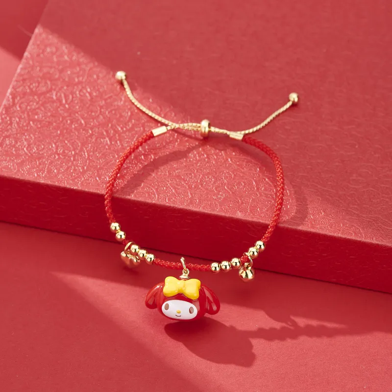 Sanrio Melodi Acrylic Bracelets Unisex-2