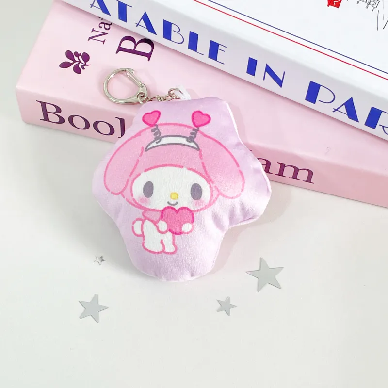 Hello Kitty Sanrio Series Polyester Keychains Women's-4