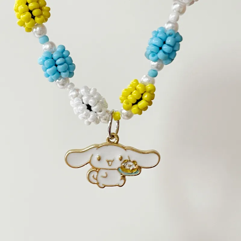 Sanrio Yugui Dog Acrylic Bracelets Women's-2