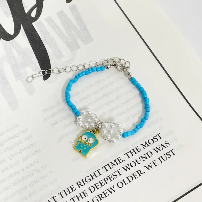 Sanrio Hangyodon Acrylic Bracelets Women's-4