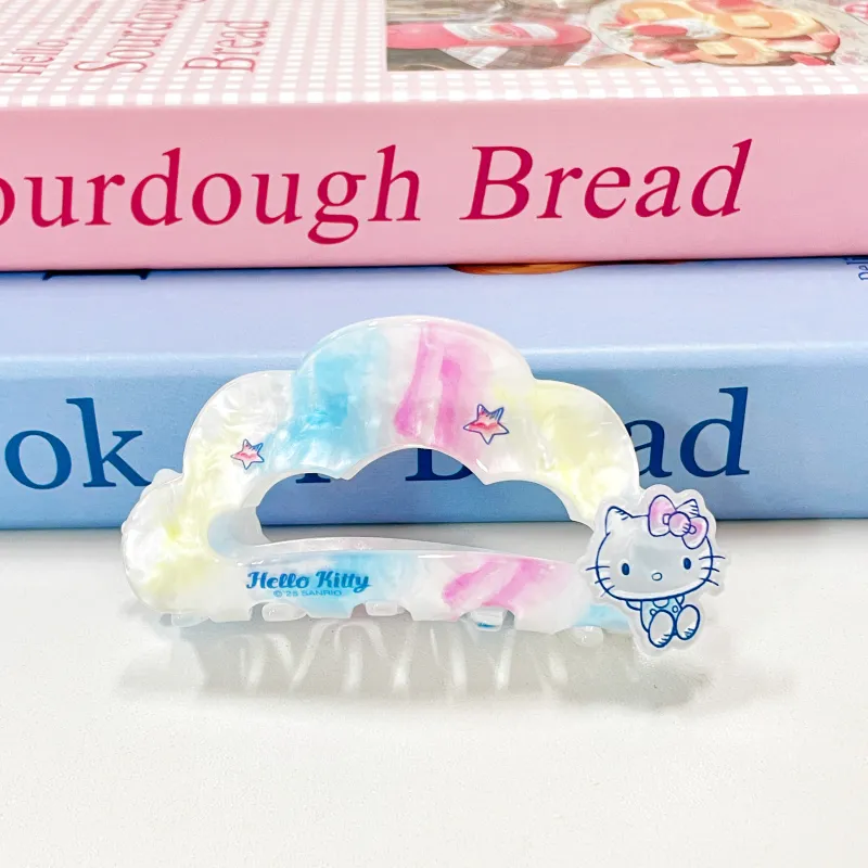 Sanrio Hello Kitty Acrylic Hair Clips Women's-1