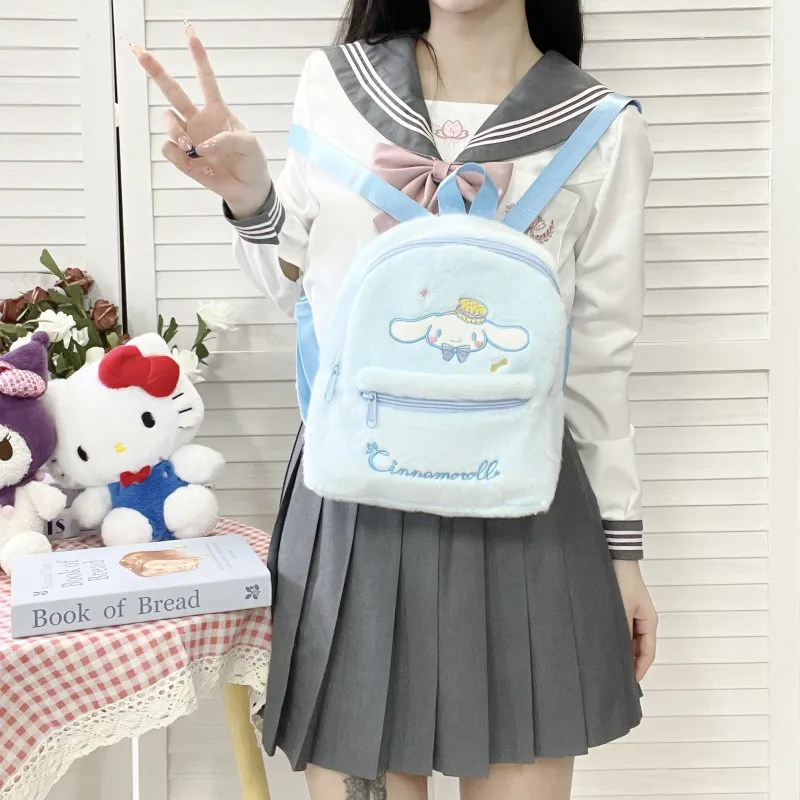 Sanrio Hello Kitty Polyester Backpack Regular Women's Pink-16