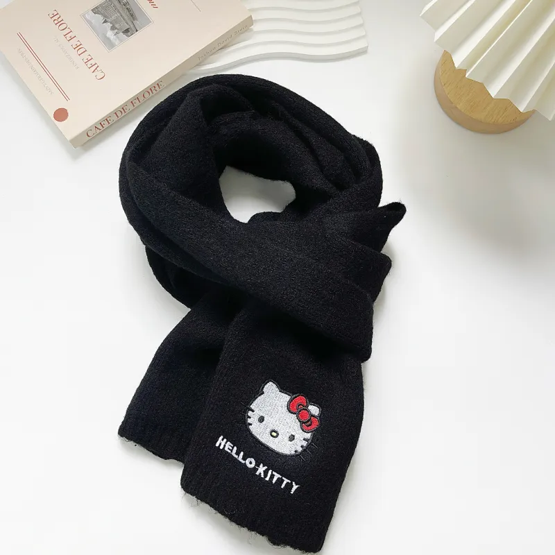 Sanrio Hello Kitty Knit Scarves Unisex-2