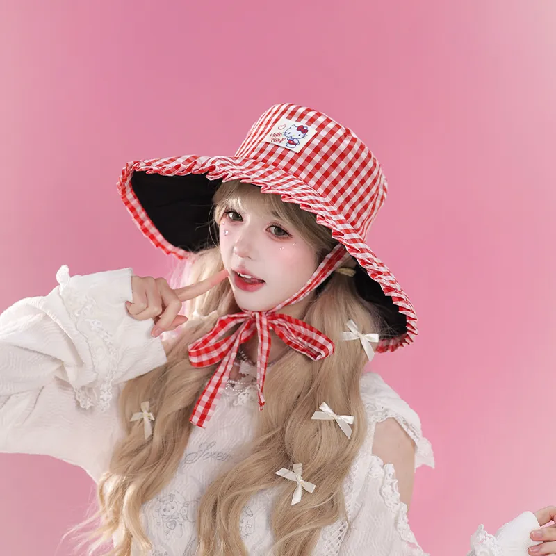 Sanrio Cotton Bucket Hats Unisex-3