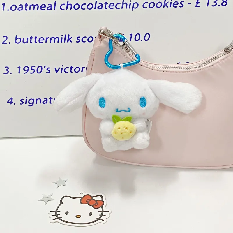 Hello Kitty Sanrio Series Polyester Keychains Women's-3