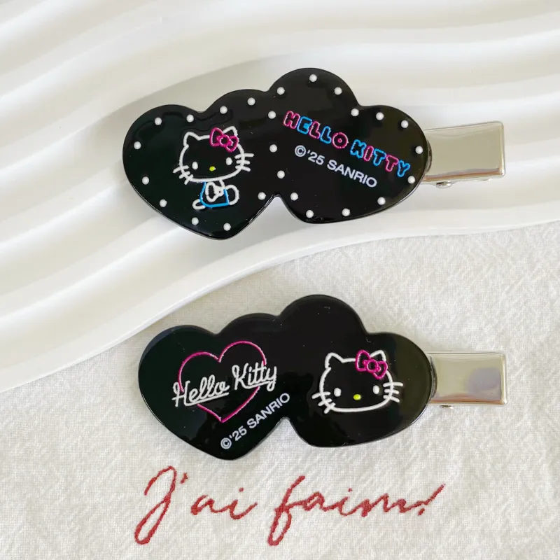 Hello Kitty Acrylic Hair Clips Women's-4