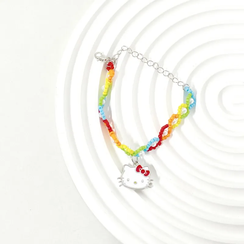 Sanrio x Hello Kitty Acrylic Bracelets Women's-5