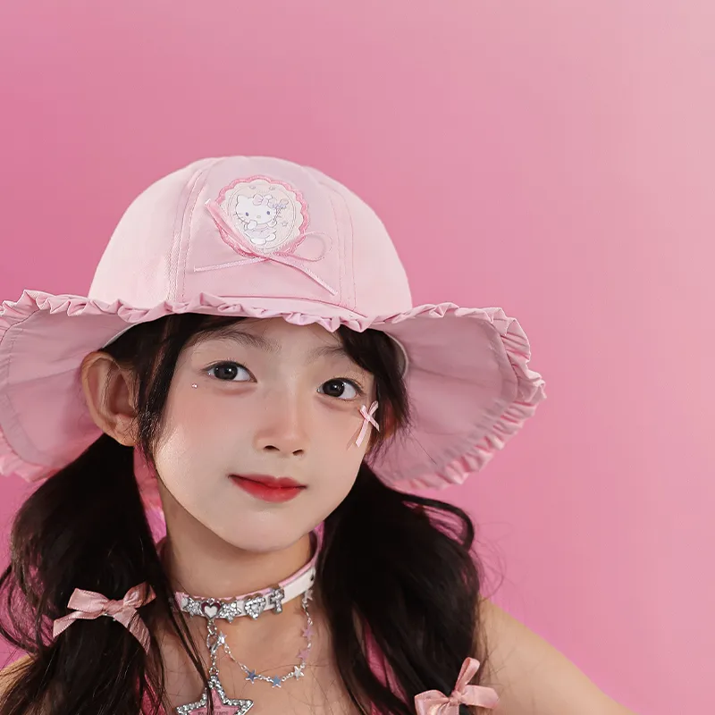 Sanrio Hello Kitty Polyester Bucket Hats Kids'-1