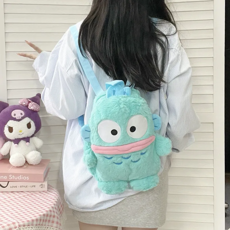 Hello Kitty Polyester Backpack Regular Women's Blue-1