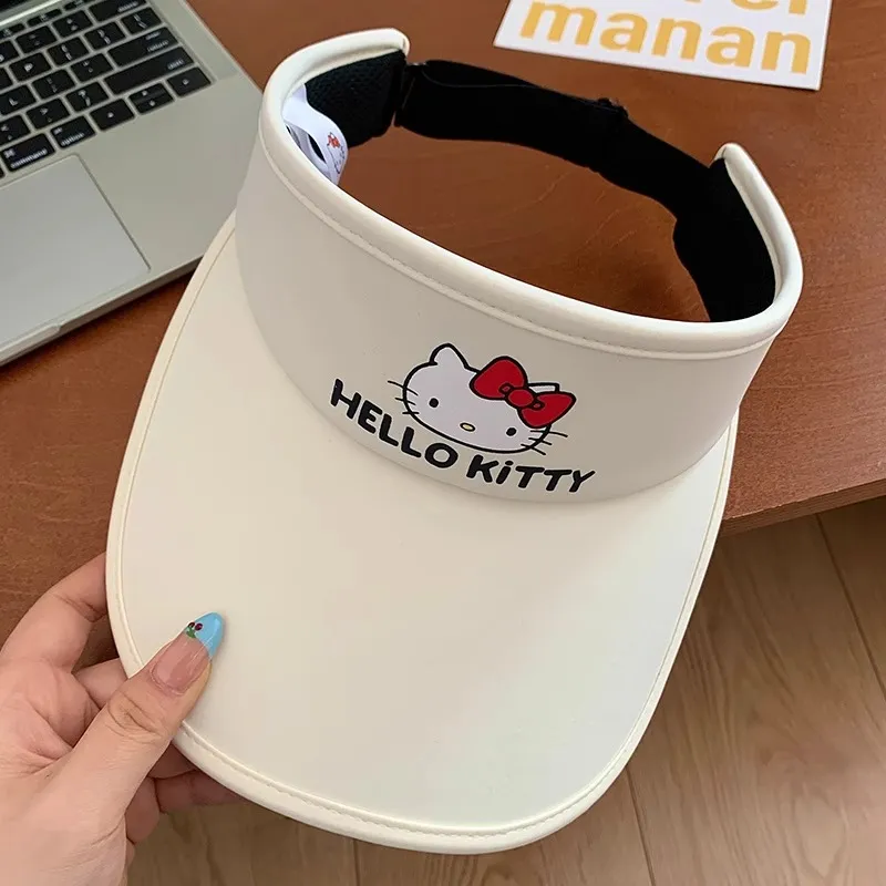 Hello Kitty Polyamide Sun Protection Hats Women's-3