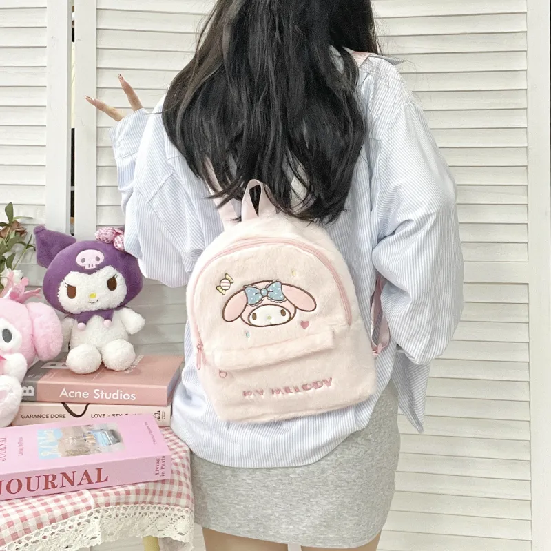 Sanrio Hello Kitty Polyester Backpack Regular Women's Pink-11