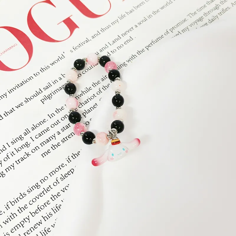Sanrio Yugui Dog Acrylic Bracelets Women's-1