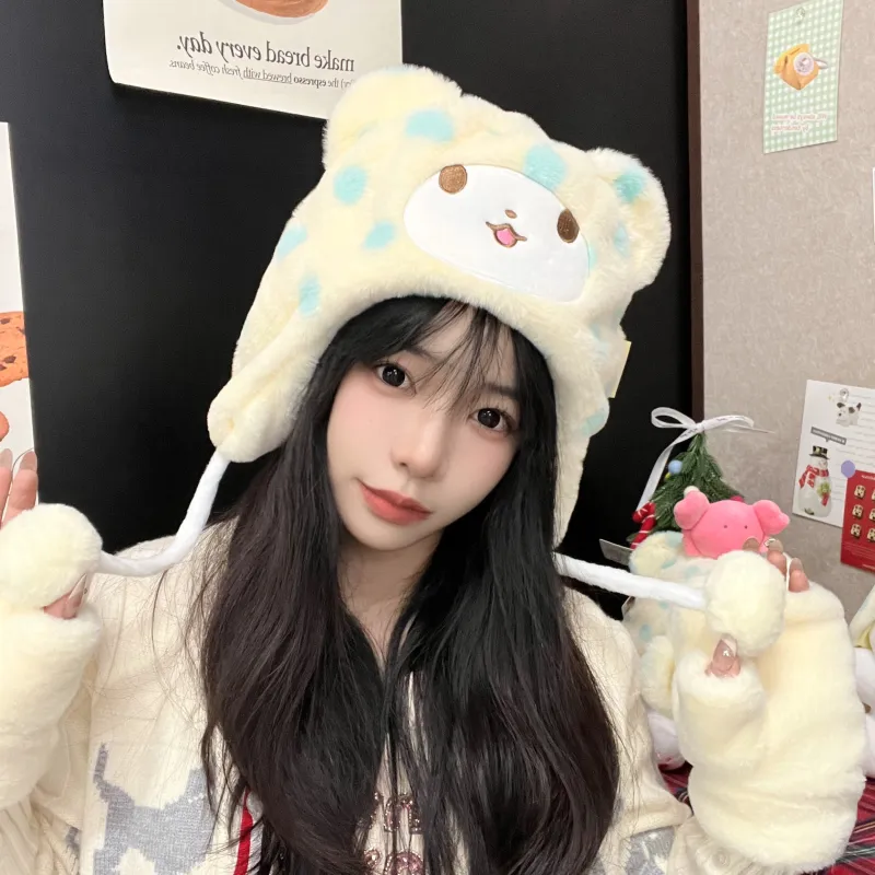 Sanrio Polyester Hoods & Plush Hats Unisex-2