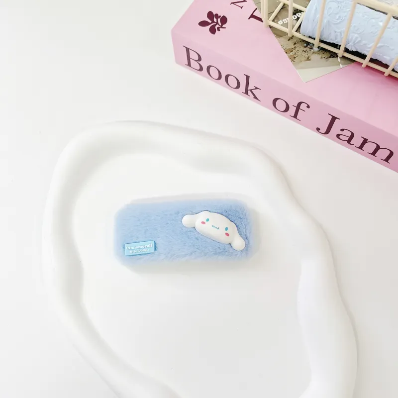 Sanrio Yugui Dog Polyester+Acrylic Hair Clips Women's-1