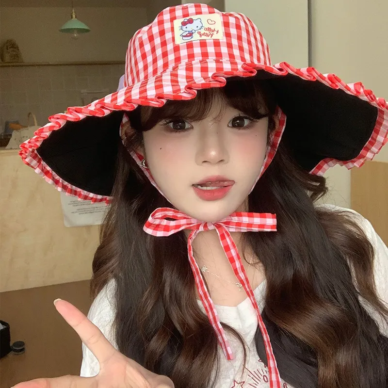 Sanrio Cotton Bucket Hats Unisex-1