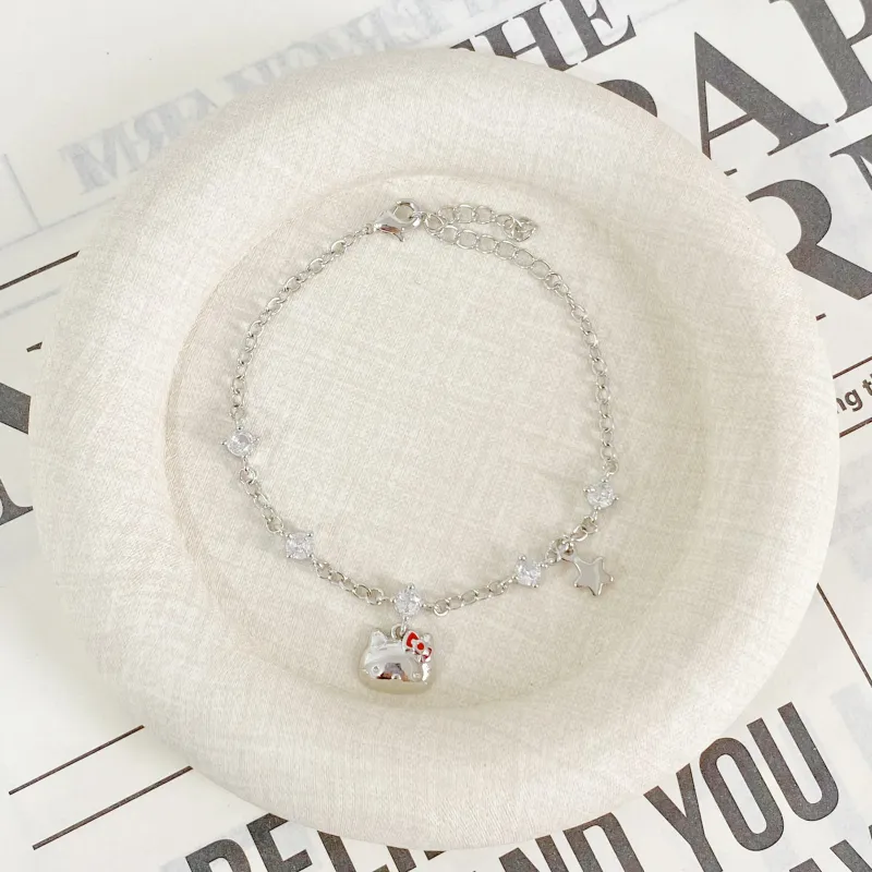 Sanrio Hello Kitty Alloy Bracelets Women's-2